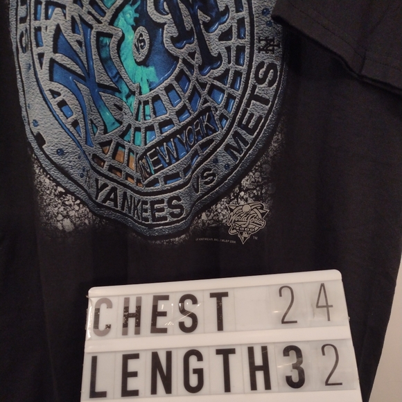 Lee Sport Tag . 2000 MLB Subway Series World Series 2000 Black Men's Size Xtra L - Picture 9 of 12